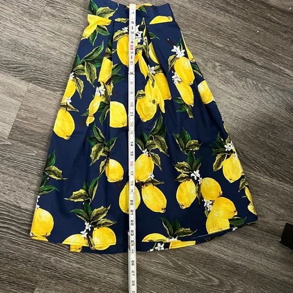 COPY - Lemon print skirt - Picture 6 of 7